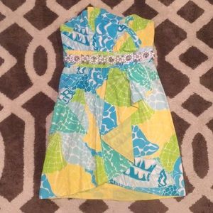 Lilly Pulitzer Jeweled Dress Sz 2